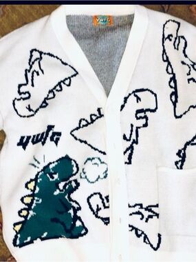 T REX  CARDIGAN Japanese YWFG TUNISEX S-L IMO